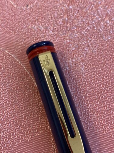 penna stilografica vintage Waterman Con Scatola Originale Come Nuova Colore Blu - Foto 6 di 16