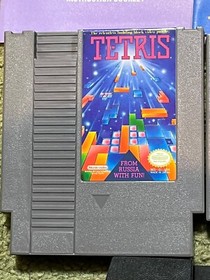 5 Nintendo 1980&rsquo;s Clean NES Game Lot Othello, Tetris, Jeopardy, Wheel Of Fortune