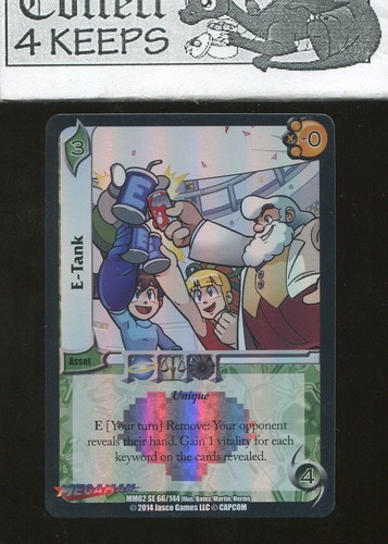 UFS MegaMan TCG MM02 SE 66/144 2014 tanque eléctrico holograma - Imagen 1 de 2