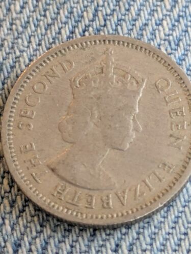 10 CENTS 1961 EASTERN STATES British Territories Coin