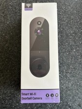 SHARKPOP 1080p Smart Wireless Video Doorbell Camera, Chime Ringer Included