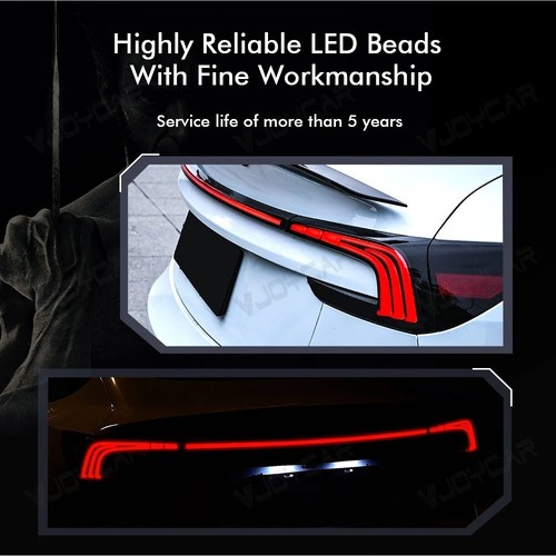 VJOYCAR for Model 3 Highland Full Width Taillight Rear LED Lamp Brake Light - Picture 4 of 8