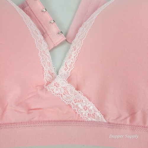 Momma’s Shop Comfy Maternity Bra Size 2XL Pink New - Picture 3 of 7