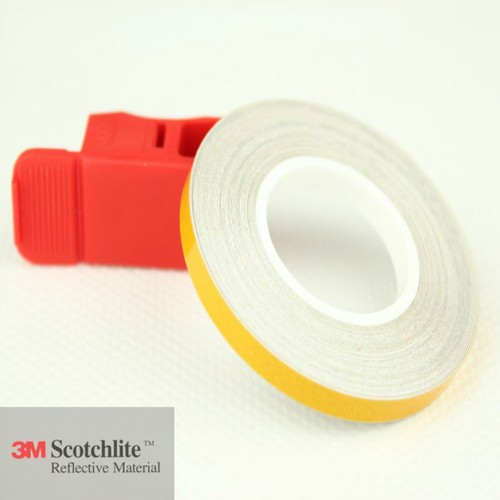 Bandes Stickers Moto Adhésifs Jantes Réfléchissant 3M™ Applicateur au Choix - Photo 19/24