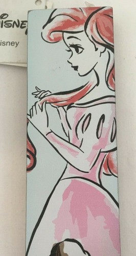 Letrero de pared de madera con letra U de princesa Disney decoración del hogar Blancanieves Ariel Belle - Imagen 3 de 7