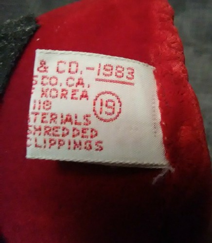 Dakin Vtg '83 Spunky Santa 7" Christmas Shelf Decor Plush - Picture 8 of 9