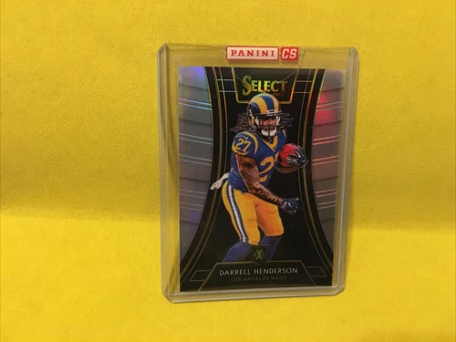 2018 Panini Select Football - Darrell Henderson - 2019 XRC Rookie Silver Prizm -