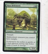 MTG: Dragons Maze: Foil: Maze Behemoth
