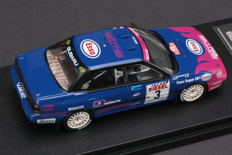 Subaru Legacy RS #3 1993 Sanremo Rally Piero Liatti -- HPI #8271 1/43 - Image 4 of 4