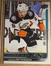 2018-19  UPPER DECK Serie 1, #229 Marcus PETTERSSON, YOUNG GUNS,  Ducks