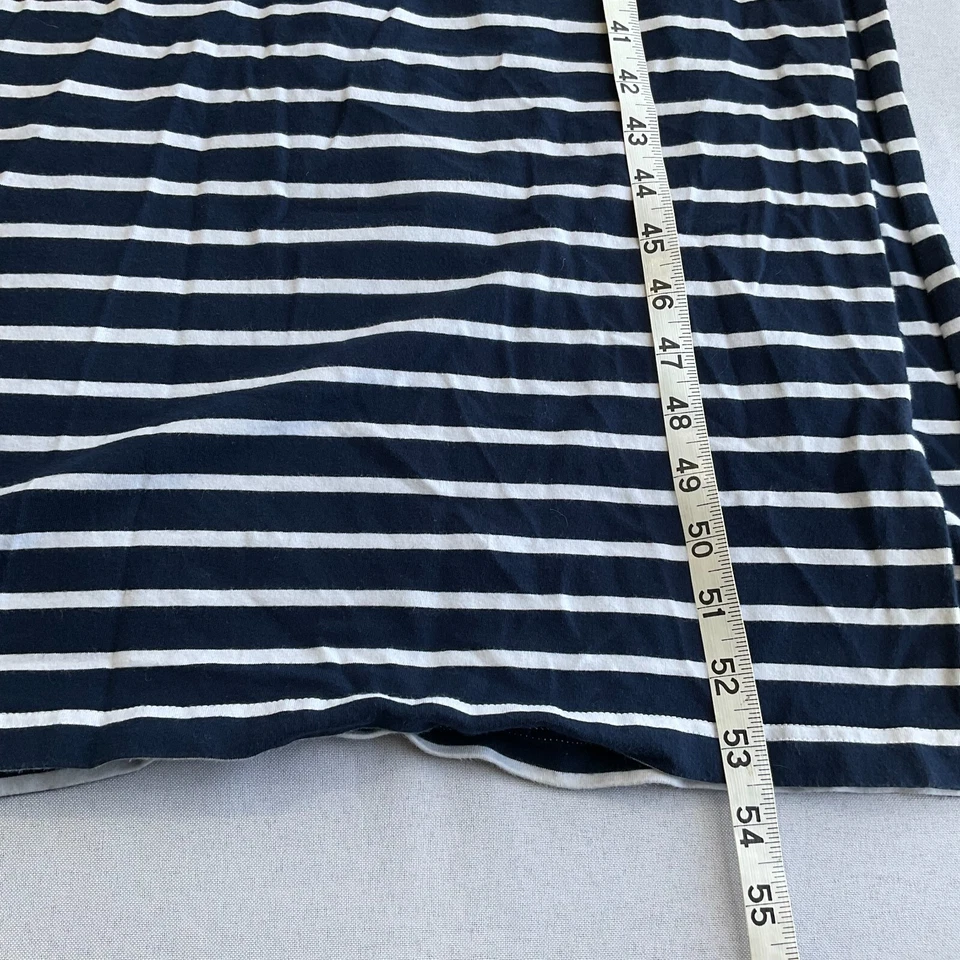 Ralph Lauren Active Womens Maxi Dress Blue White Sleeveless Cotton Size Small - Image 4 of 4