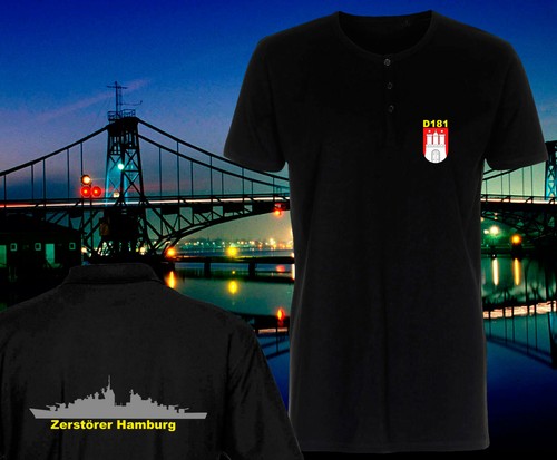 Marine#3 D 181, Zerstörer Hamburg, D181, D-181,Shirt,Polo,Hoody bis 6XL - Bild 6 von 21