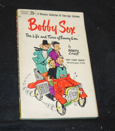 Bobby Sox,Marty Links,Teen-Age cartoons,1954,paperback - Picture 1 of 5