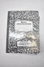 Lot of 5 Composition Notebooks Wide Ruled 200 Pages 9-3/4" x 7-1/2"