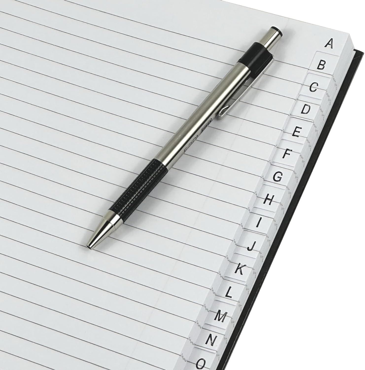 A4 Indexed Notebook Hardback AZ Index Tabbed Phone Address Notebook