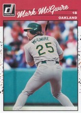 MARK MCGWIRE DONRUSS 1990 RETRO LEGENDS OAKLAND ATHLETICS A'S #264 2023 PANINI