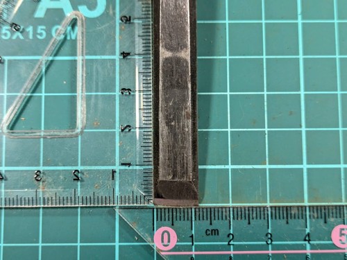 Cincel japonés vintage Tsuki Nomi Japón firmado vintage 9.12.15.6.3 mm JJ893 - Imagen 8 de 15