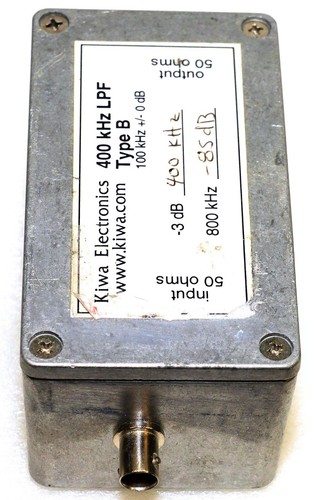 KIWA ELECTRONICS LPF 400 KHZ BLOCKS MW STATIONS FOR LW LONG WAVE LISTENERS BNC - Picture 3 of 4