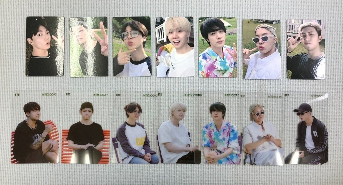BTS IN THE SOOP ver. Season2 GIFT Early bird Official Photocard