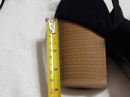 J Adams STACKED Heel, Peep Toe, Ankle Tie, SEXY Boot/Shoe - Sz 7 Y2K - Picture 8 of 8