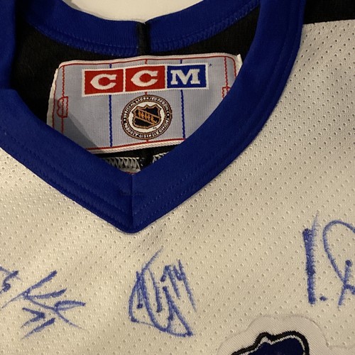 2007–08 Tampa Bay Lightning jersey autographed CCM Size XL ~22 Signatures - Picture 9 of 12