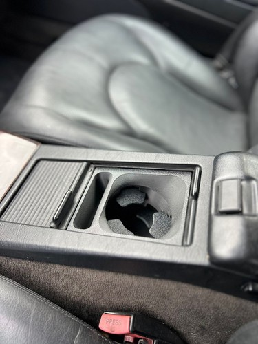 Portavasos personalizado Mercedes R129 SL - Repuesto para caja de almacenamiento de consola central - Imagen 6 de 11