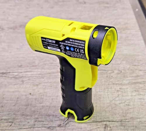 Snap-On 1/4" Hex High Viz Yellow Cordless Screwdriver CTS861 Brushless Housing