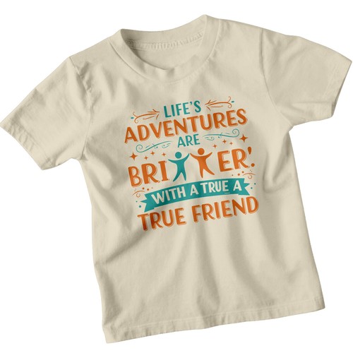 Camiseta Bestie Día de los Mejores Amigos Aventuras Vida Niños Y Niñas A Juego BFF#BFD - Imagen 24 de 34