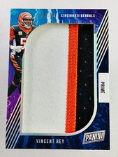2020 Panini VINCENT REY PRIME JUMBO PATCH #38/76 SP CINCINNATI BENGALS