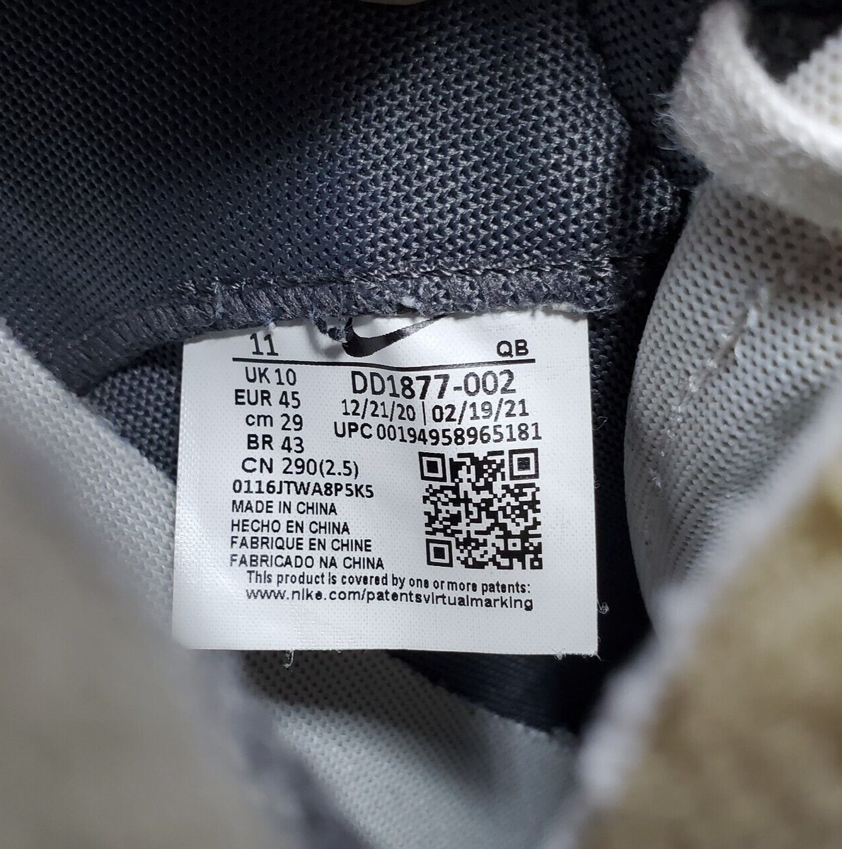 Nike Blazer Low Sacai Shoes Mens 11 Iron Grey White Lace Up Nike Blazer Low Sacai Shoes Mens 11 Iron Grey White Lace Up