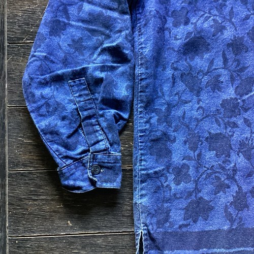 Camisa De Colección New Look Para Mujer Abotonada Manga Larga Denim Azul Talla MED Boho Floral - Imagen 9 de 20