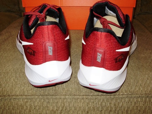 Arkansas Razorbacks NIKE AIR ZOOM PEGASUS 39 Red DR1989-600 Men's Shoes 10M - Imagen 7 de 10
