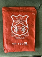 UNITED Airlines Polaris Wrehxam PAJAMAS Size Large Extra L/XL PJs Reusable Bag