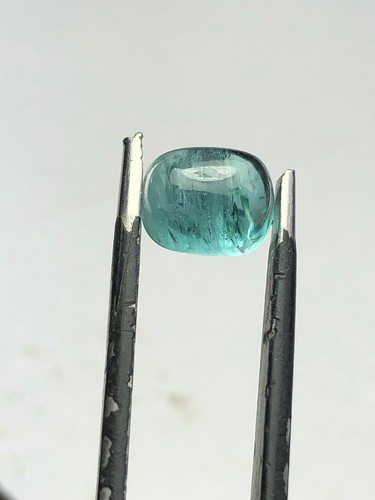 4 carat neon blue tourmaline cabochon - Picture 6 of 6