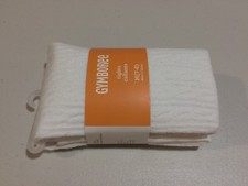 NWT Gymboree girls tights White Ready Jet Go 6/12M,10/12,14