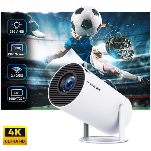 Portable Projector Dual Wifi Flexible Home Cinema Magic Outdoor Bundle Android - Picture 23 of 48