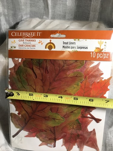 THANKSGIVING HERBST DEKO Paket (4) NEU Blätter Sackleinen Schleife Girlande Zum Selbermachen Basteln Fest - Bild 3 von 6