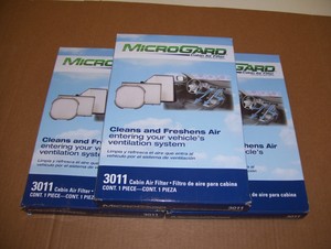 3 Microgard Cabin Air Filters 3011 Ebay