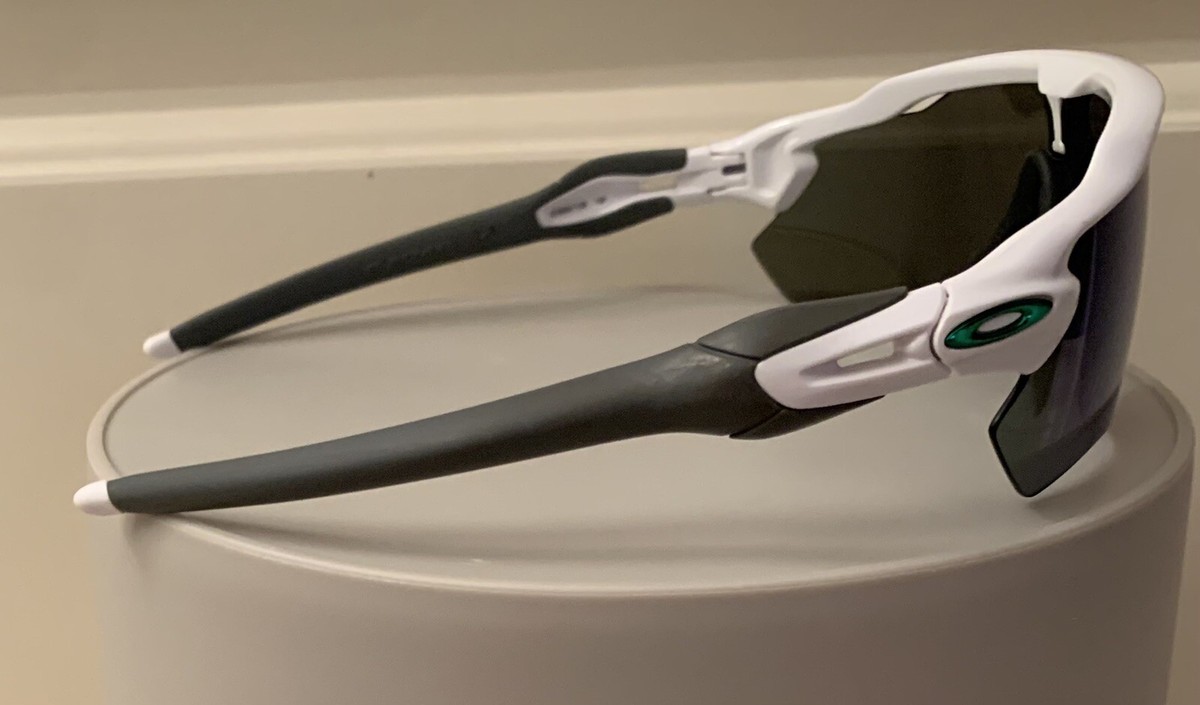 Oakley Radar EV Path Polished White Prizm Jade Sunglasses | eBay