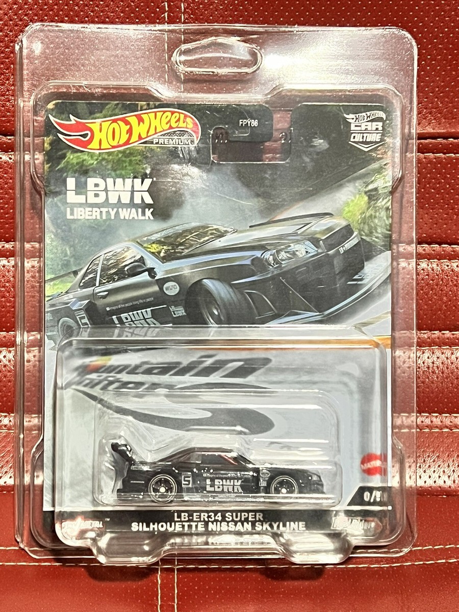 Hot Wheels LB-ER34 Liberty Walk Nissan Skyline R34 Mountain Hot Wheels LB-ER34 Liberty Walk Nissan Skyline R34 Mountain