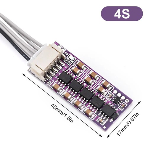 2pcs 1.5A BMS 3S-14S Active Equalizer Li-ion Lifepo4 Battery Balancer Capacitor - Picture 25 of 32