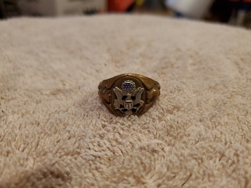 Antique Mens Military Ring