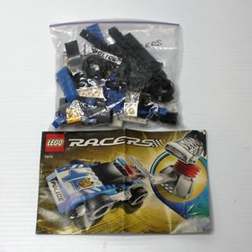 Lego Racers 7970 Hero Set with Instructions but Missing Air Blast Launcher