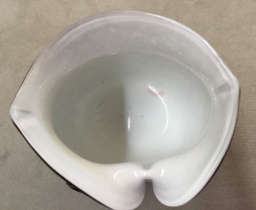 Vintage Murano Owl Vase Trapped Bubble Multicolour Cased Art Glass Small 5in V2 - Picture 8 of 18