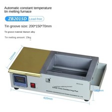 ZB2015D Melting Tin Soldering Pot 1200W Lead Free Solder Tin Pot with Tin Bath