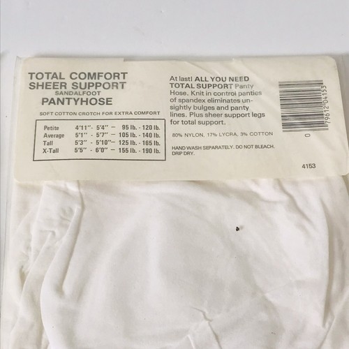 Neu Damen-Strumpfhosen super transparent weiß durchschnittlich 5’1-5’7 105-140 Pfund Paket - Bild 6 von 8