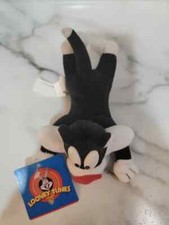 1997 Vintage Looney Tunes Sylvester the Cat Plush Stuffed Animal Toy Lovey