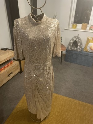 sequin 50s dress