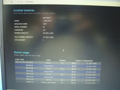 Power Battery Lenovo Ideapad L340-15API Ryzen 3-3200U 2.6Ghz 8GB Radeon GPU 2 GB - Picture 2 of 18