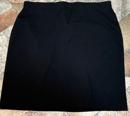 Old Navy schwarzer Rock Größe XL TG TALL 23,5" lang